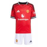 Manchester United 1a Equipación 2025/26 - NIÑOS